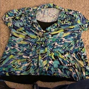 Multi colored blouse